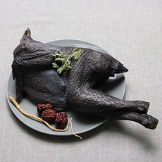 유기농 자연방사 백숙용 백봉오골계 생닭(냉동), 1개, 백봉오골계(냉동) 7~8호 (700~890g)