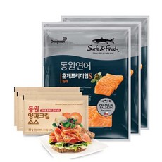 동원 연어 훈제프리미엄+양파소스 훈제연어, 140g, 기본상품