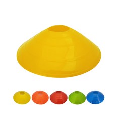 [마치드림] 접시콘 칼라콘 트레이닝콘 축구연습, 옐로우, 1개