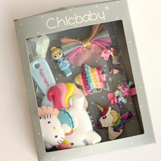 캐보트 유아 빗 헤어빗 세트7종, 멀티컬러(헬로키티), 1개