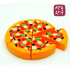 마음대로 골라봐! 과일&야채썰기 소꿉놀이, 3-7.피자, 1개