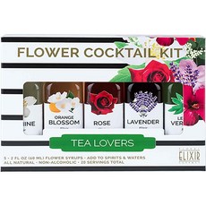 Flower Elixir Company 플라워 칵테일 키트 티 러버, 300ml, 1개