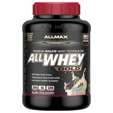 Allmax 올 웨이 골드 프리미엄 아이솔레이트 프로틴 블렌드, 쿠키 크림(Cookies Cream), 1개
