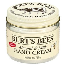 Burt's Bees 아몬드 밀크 비즈왁스 핸드 크림 57g, 1개