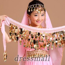 아동단색필름힙스카프 밸리 라틴 라인 성인 밸리복