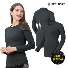 라이프모어 여성 요가 메쉬 긴팔티셔츠 LF5WP202R