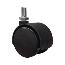 아이비스토어 PVC 볼트 캐스터 40mm 회전(8mm) 가구 이동 바퀴, 1개