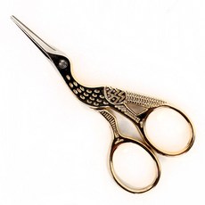 마마니트 엔틱 금장 학가위, 1개