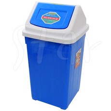 웰빙 사각 휴지통 5호 6호 쓰레기통 쓰레기 뚜껑 가정, ( 6호 )