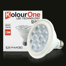 필립스 두영 LED PAR30 볼전구 에디슨전구 모음, 01_컬러원(장수) LED PAR30 13W 집중형 주광색, 1개