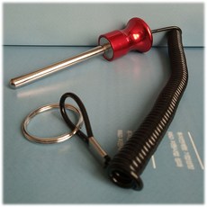 블럭핀 헬스기구부품 알루미늄 자석 웨이트핀 블럭핀M8x80mm 웨이트기구블럭핀 헬스기구소품