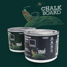 팬톤 칠판 페인트 500ml, 에보니, 1개