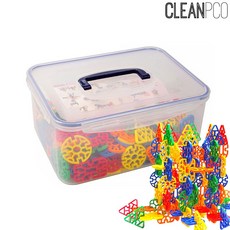 반디나라_ 평가인증블럭 꽃모양도형블럭(보관함포함) BB3301, 1개