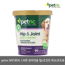 petnc NATURAL CARE 반려견용 힙앤조인트 90소프트츄 반려견영양제, 1개