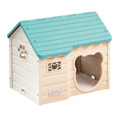 푸르미 애견용 리빙 하드하우스, 블루, 1개