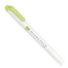 제브라 마일드라이너 형광펜 뉴컬러 한정판 입고, 시트러스그린, 1개