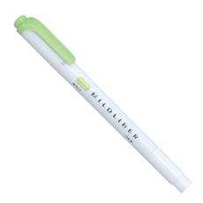 제브라 마일드라이너 형광펜 뉴컬러 한정판 입고, 그린, 1개