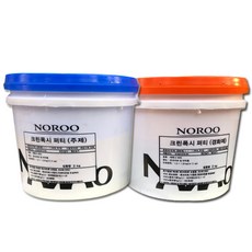 노루페인트 속건형 에폭시퍼티 크린폭시 퍼티 6kg 회색, 1개