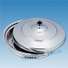 스텐 떡그릇 23인용 성찬 성례 용품, 1개