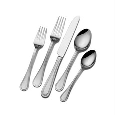 인터네셔널 양식커트러리 5종 세트 4개입, Rockport, Dinner Fork + Salad Fork + Dinner Knife + Dinner Spoon + Teaspoon, 1개