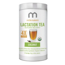 밀크메이커스 락테이션 티 모유촉진제 코코넛 14개입, 35g, 1개