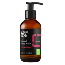 에브리맨잭 비어드 + 페이스 워시 시더우드, 1개, 200ml