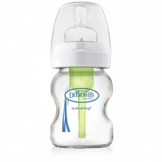 닥터브라운 글래스 보틀 젖병 147.9ml, 0m+, 1개