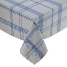 디자인임포트 테이블클로스 식탁보, Summber Day Plaid, 152.4 x 213.4cm
