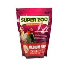 슈퍼주 중형새 사료, 730g, 1개
