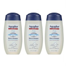 아쿠아퍼 클렌징 베이비 워시 & 샴푸 올인원클렌저, 250ml, 3개