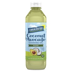 캐링턴팜스 코코넛 & 아보카도 쿠킹 오일 블렌드 글루텐 프리, 1개, 473ml