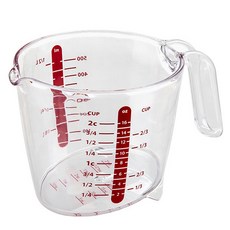 프렙솔루션 리퀴드 메저링 계량컵, Clear, 500ml