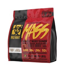 뮤턴트 더 오리지널 머슬 매스 게이너 코코넛 크림, 2.27kg, 1개