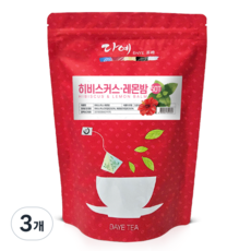 [본사직영] 다예 맛있는 히비스커스 레몬밤차 생분해 삼각티백, 3개, 50개입, 1g