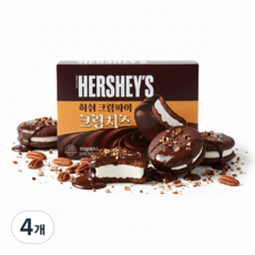 허쉬 크림파이 크림치즈, 224g, 4개