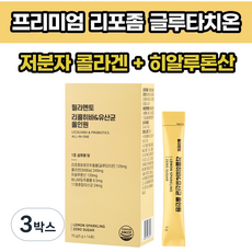 필라멘토 리포좀 글루타치온 콜라겐 히알루론산 바나바잎추출물 유산균 올인원, 3박스, 14회분