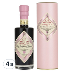 레오나르디 모데나산 발사믹 비니거 1메달 핑크, 250ml, 4개