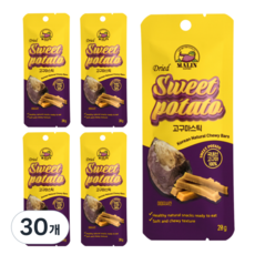 말린 스윗 국내산 고구마 스틱, 30개, 20g