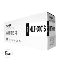 디디토너 MLT-D101S 호환, 검정, 5개