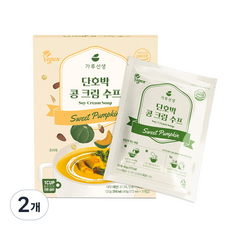 가루선생 식물성 단호박 콩 크림 수프, 2개, 120g