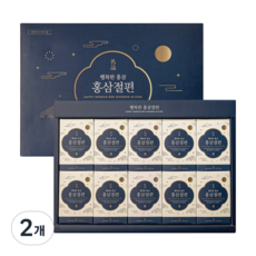 행복한 홍삼 절편 정과 실속형 간식 선물세트 답례품, 200g, 2개