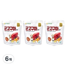 [농협] 김제 공덕농협 국산 군고구마 말랭이set, 6개, 50g