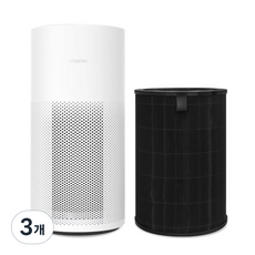 샤오미 스마트미 공기청정기 호환 필터 KQJHQ01ZM RFID칩 포함 Xiaomi SmartMi, 3개, 스마트미 블랙 (H13)