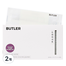 버틀러 건조기 드라이시트 섬유유연제시트 듀드랍향, 30개입, 2개