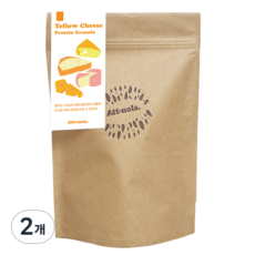 애트놀라 수제 프로틴 그래놀라 황치즈맛, 2개, 200g