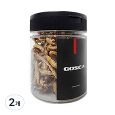 GOSEA 대용량 동결건조 지렁이 미끼 청지렁이 홍지렁이 바다 낚시 갯지렁이, [대용량] 홍갯지렁이, 2개, 40g