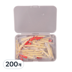 Hqzoomee 일자형 케미라이트 케미 라이트 야광 밤낚시 대용량 세트, 200개