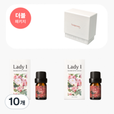 [더블패키지] 레이디원x2+선물포장+쇼핑백, 10개, 5ml