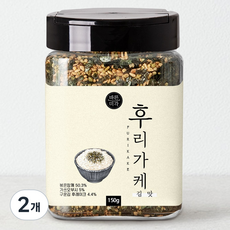 바른미각 후리가케, 150g, 김맛 후리가케 150g [병타입], 2개