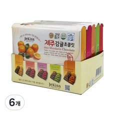 제키스 제주 돌하르방 종합 초콜릿 미니포켓 선물세트 여행 선물 기념품 특산품, 175g, 6개